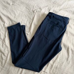 Lululemon Commission Classic Fit Pants Navy Blue Men’s 32x30 Performance Stretch